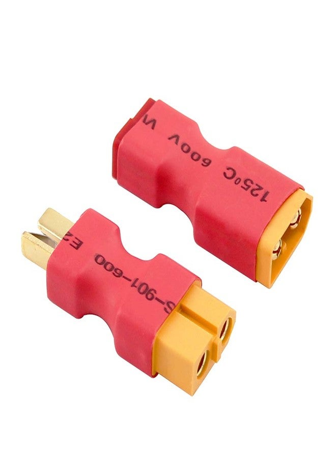 OliRC 4pcs No Wires Connector: XT60 XT-60 to T-Plug Style Male Female Connector Adapter(C17-4) - Image 3